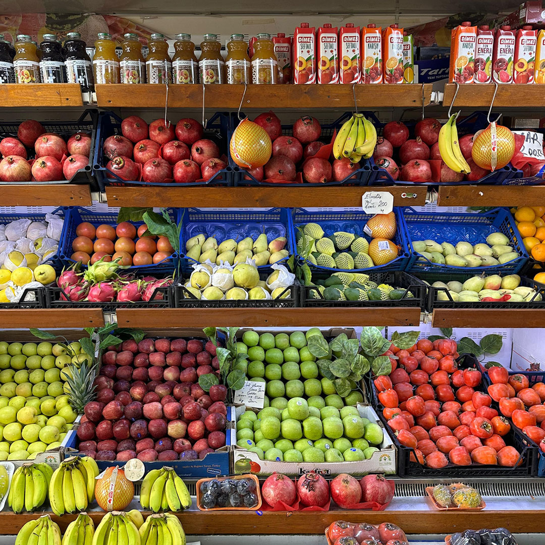 Bircan Market dış cephe görünümü, Şişli Bomonti